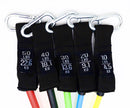 Set de 11 piezas Ligas para entrenamiento en casa 150 Libras