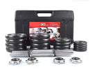 Set De Mancuernas Pesas Ajustables Hasta 30kg Con Barra