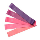 Ligas De Resistencia Set 5 Bandas De Latex Yoga Gym Fitness
