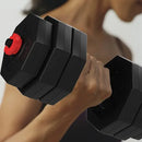 Mancuernas ajustables de concreto 40kg