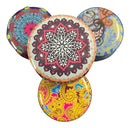 Set de 16 piezas de latas para fabricación de velas con diseño de mandala