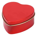 Latas para velas en forma de corazón