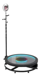 Photobooth 360 con plataforma de cristal