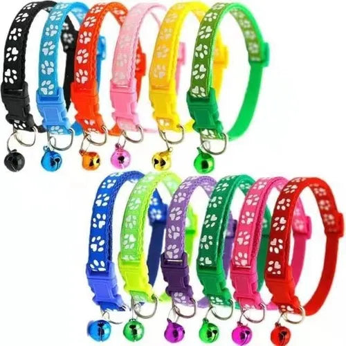 Kit de 12 piezas de collares para razas pequeñas y gatos
