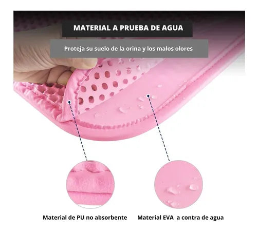 Tapete para arena de gato