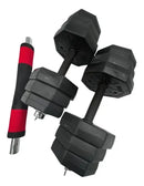 Juego de mancuernas ajustables de 20kg