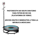 Photobooth 360 con plataforma de cristal
