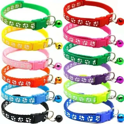 Kit de 12 piezas de collares para razas pequeñas y gatos