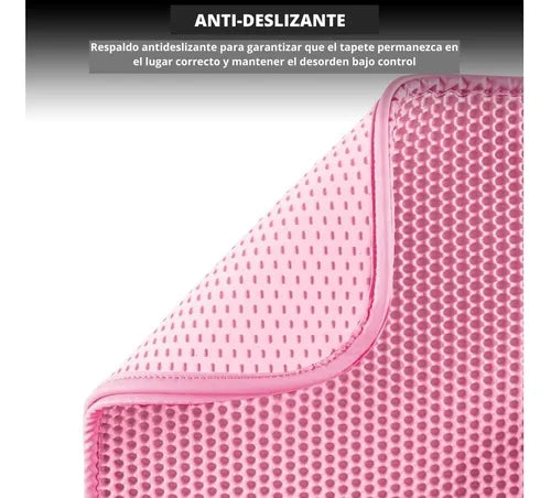 Tapete para arena de gato
