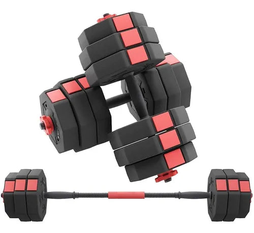 Mancuernas ajustables de concreto 40kg
