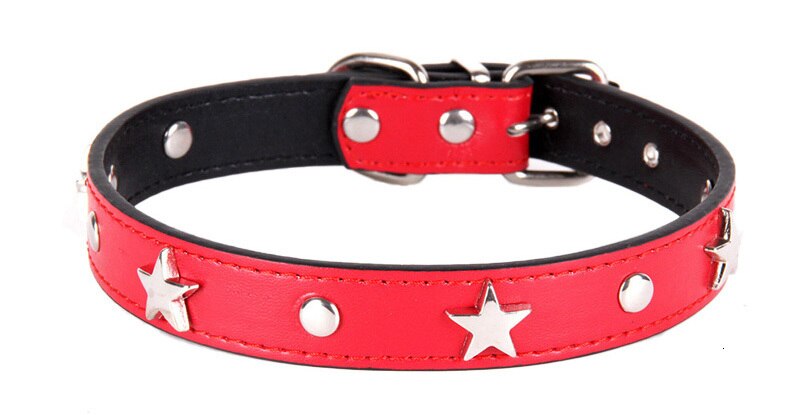 Collar para perro con diseño de estrellas