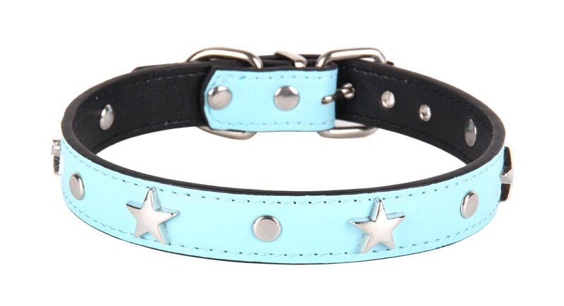 Collar para perro con diseño de estrellas