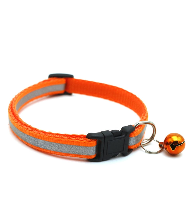 Collar Reflectivo gatos y perros Razas pequeñas (Paquete 12 piezas)