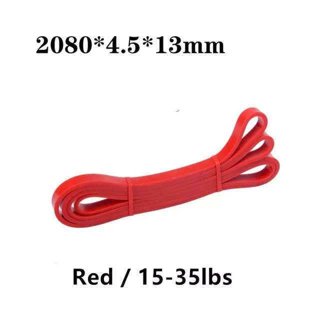 Bandas De Resistencia Pull Ups Ejercicio Kit 2 piezas Negra y Roja