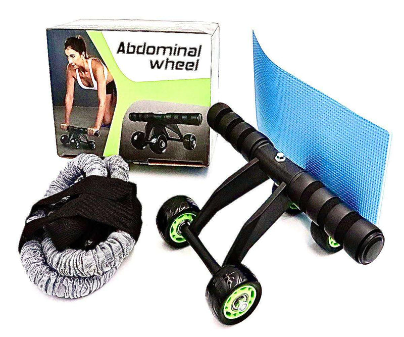 Rueda de Abdomen AB RollerWheel+2 ligas de resistencia