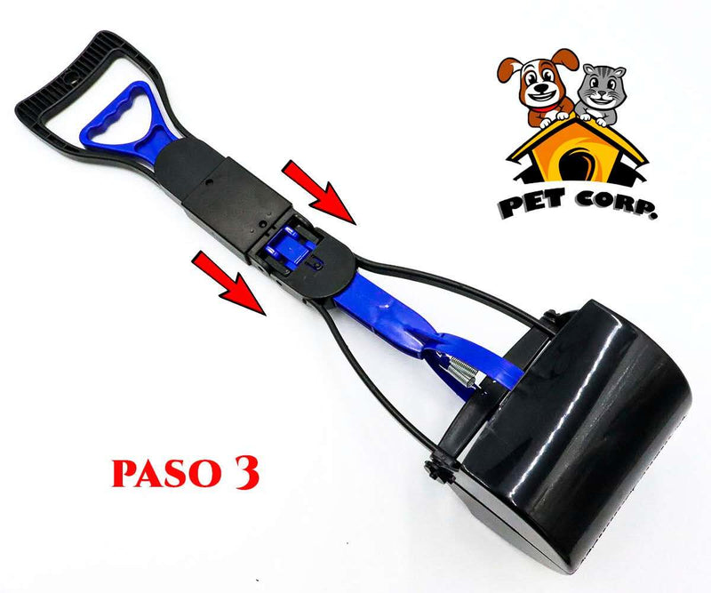 Recogedor de Heces tamaño grande de 60cm Plegable  ( Ideal para perros y gatos )