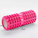 Rodillo Yoga Pilates 33x14cm Masajeador Fitness