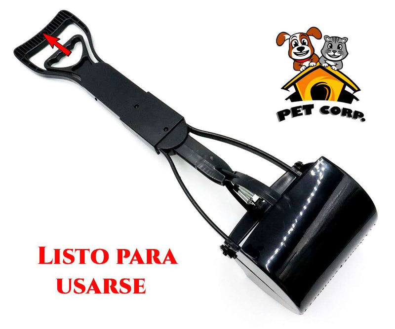 Recogedor de Heces tamaño grande de 60cm Plegable  ( Ideal para perros y gatos )