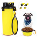 VASO CONTENDEDOR DE AGUA Y CROQUETAS PARA MASCOTAS