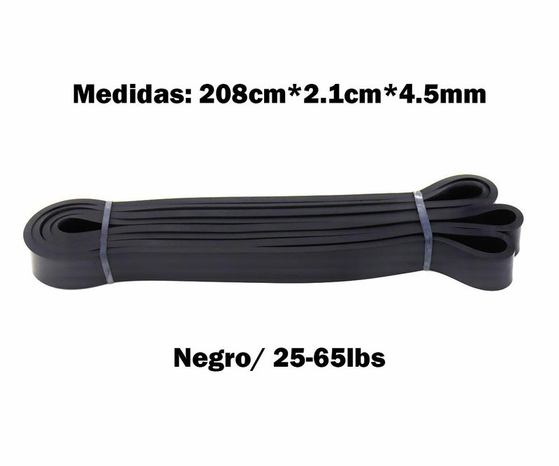 Bandas De Resistencia Pull Ups Ejercicio Kit 2 piezas Negra y Roja