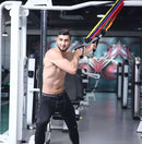 Set de 11 piezas con  Ligas forradas de tela  para entrenamiento en casa 100 Libras  diferentes niveles de entrenamiento