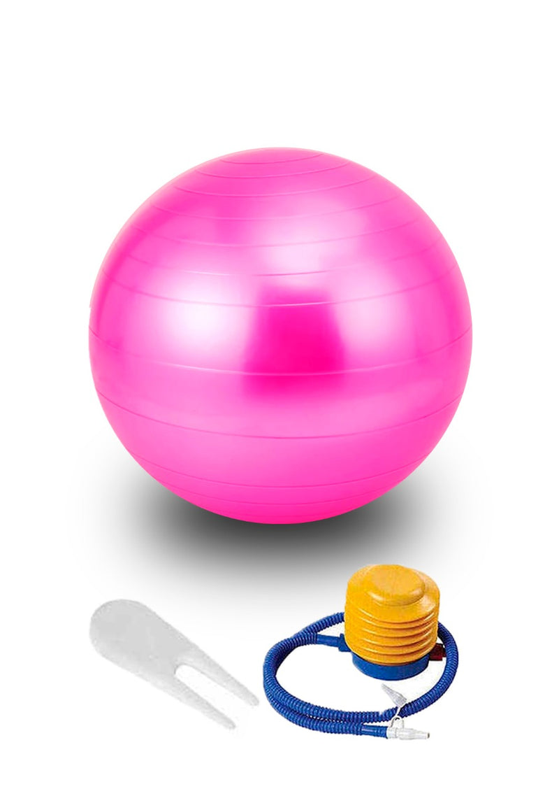 Pelota de Yoga 55cm Incluye bomba de inflado.