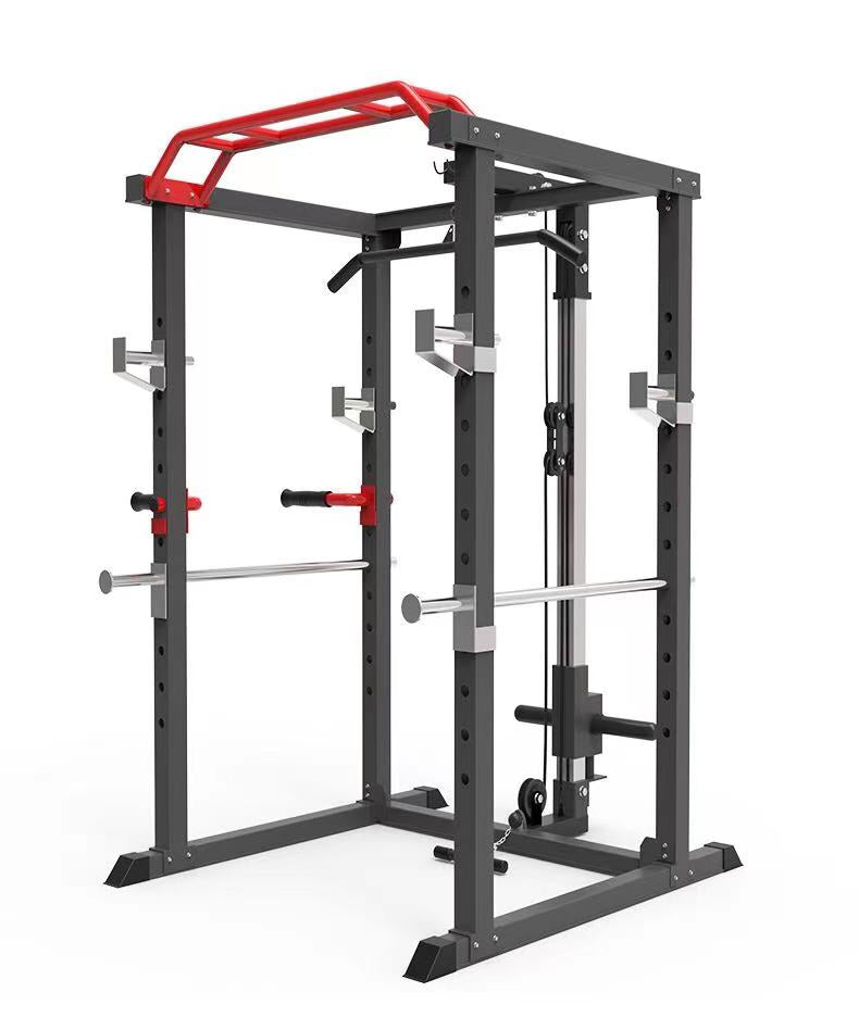 MONSTER RACK DE POTENCIA TEELFLEX CON BARRA DE DOMINADAS