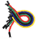 Set de 11 piezas con  Ligas forradas de tela  para entrenamiento en casa 100 Libras  diferentes niveles de entrenamiento